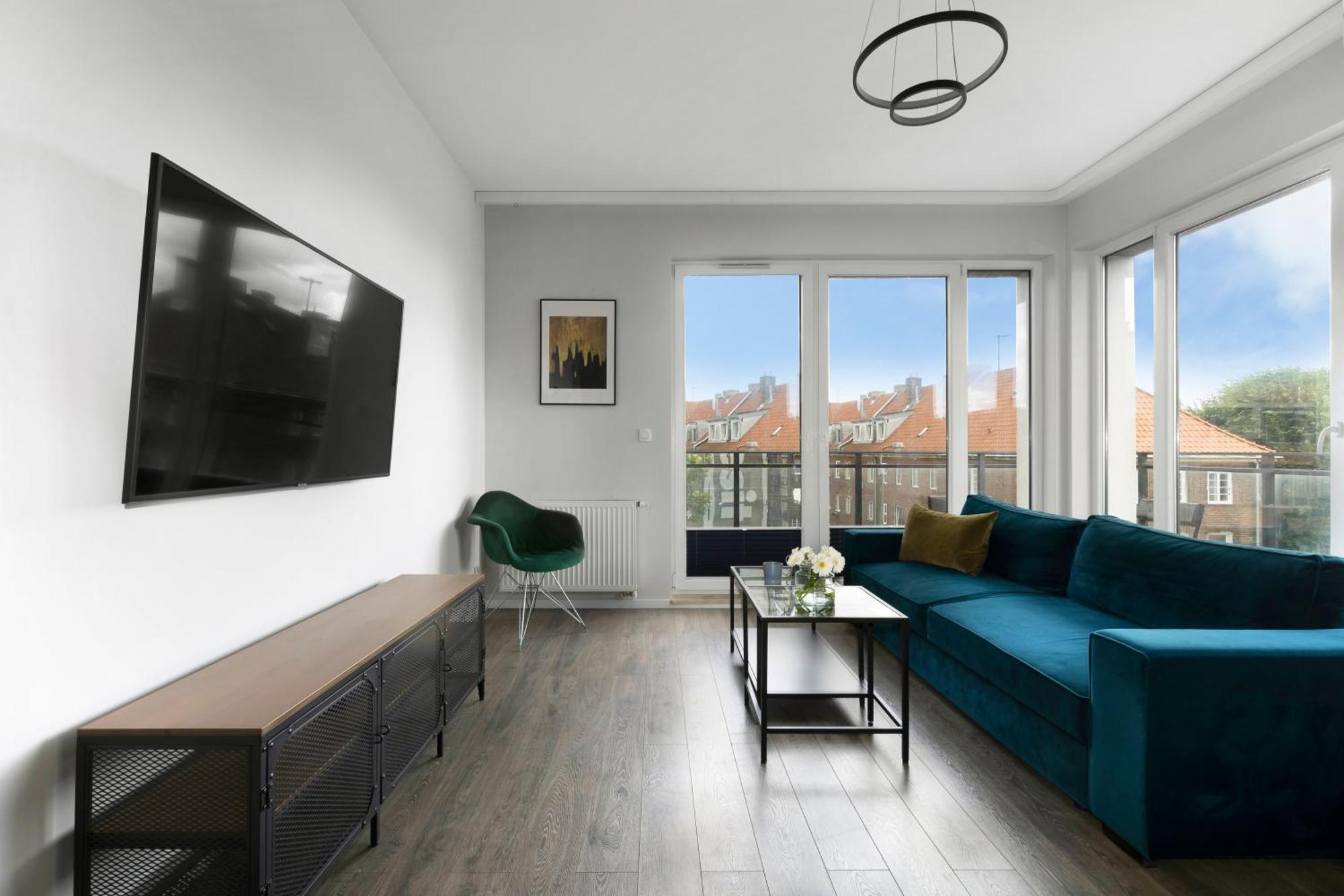 Blue Raven Downtown Apartments Gdańsk Kültér fotó